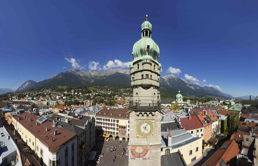 Riedz Apartments Innsbruck- Zentrales Apartmenthaus Mit Gruener Oase Exterior photo