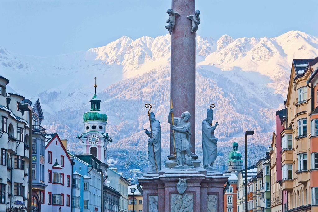 Riedz Apartments Innsbruck- Zentrales Apartmenthaus Mit Gruener Oase Exterior photo