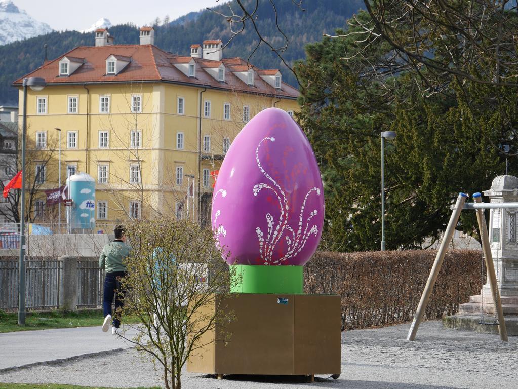 Riedz Apartments Innsbruck- Zentrales Apartmenthaus Mit Gruener Oase Exterior photo